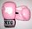 MTG Deutschland Boxhandschuhe, Echtleder, pink
